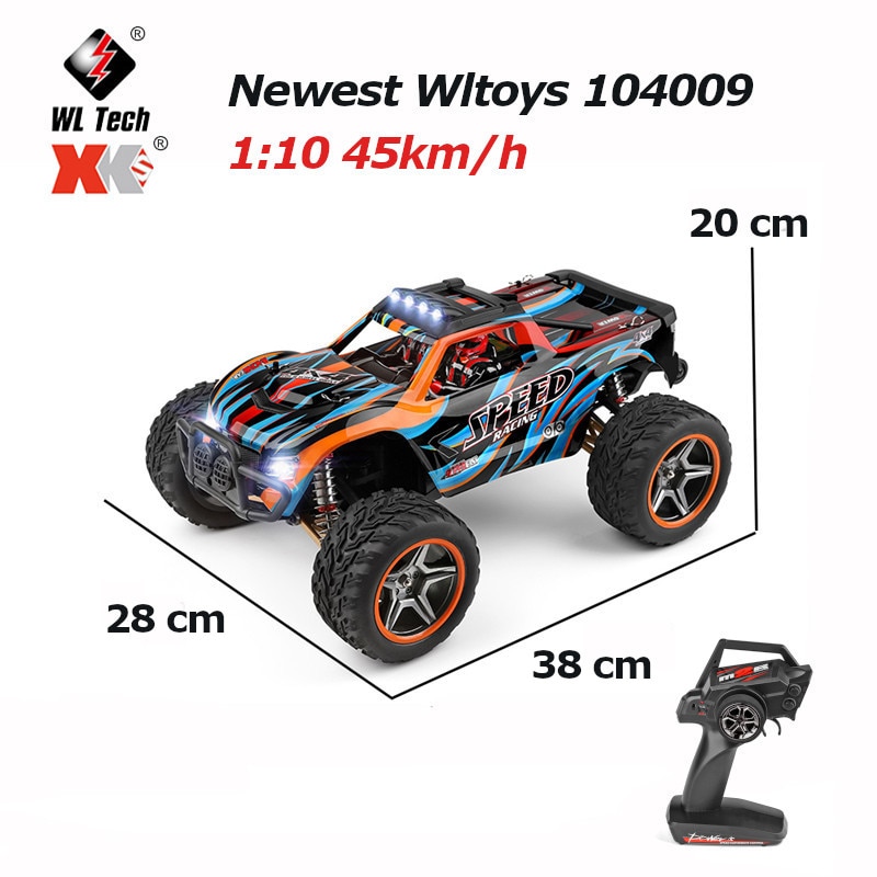 ֽ Wltoys 104009 1:10 2.4Ghz ̽ RC ڵ 4WD 45 ..
